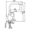 Kombi slavina FRAP F4352-23